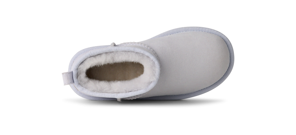 Kids' Low Shaft Sheepskin Boot - Black