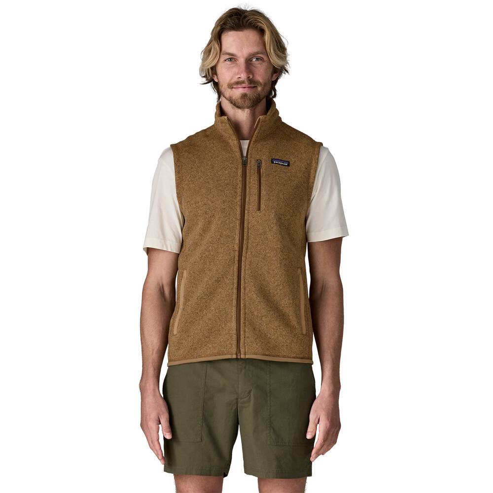 Men's Full-Zip Knit Fleece Vest - Navy