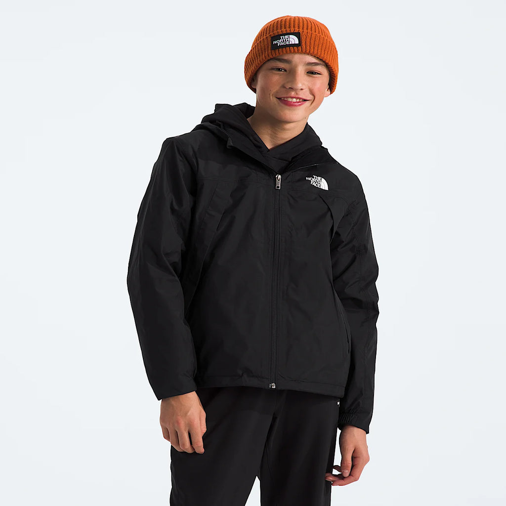 Kids' Waterproof Layered Jacket - Black