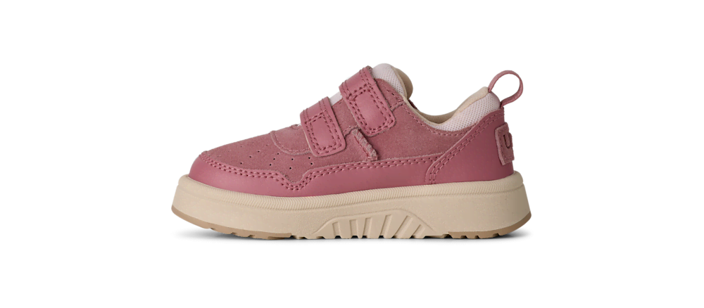 Toddler Suede Hook-And-Loop Sneaker - Chestnut