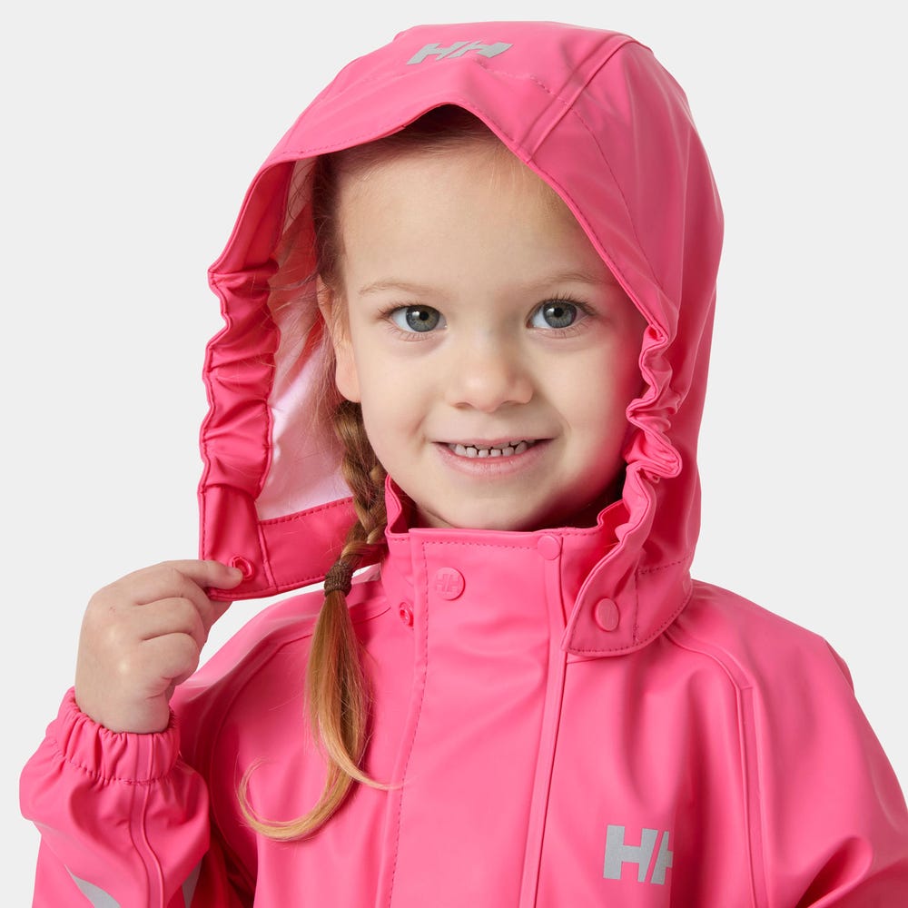 Kids' Waterproof Jacket And Bib Rain Set - Yellow