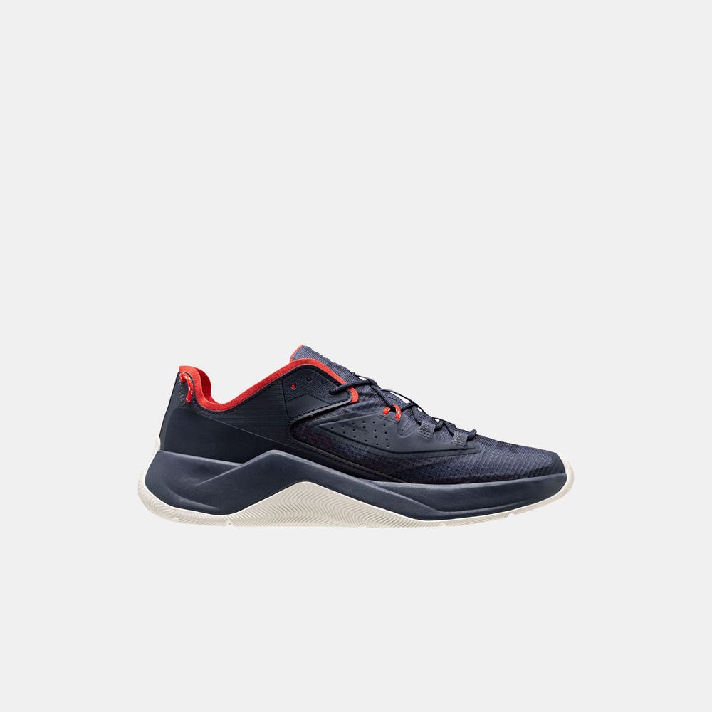 Men's Sailing Deck Shoes - Off-White Black
