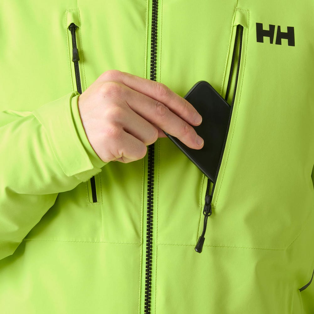 Men's Insulated Ski Jacket - Green