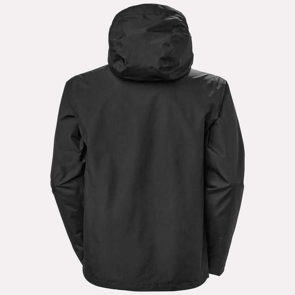Men's Waterproof Rain Jacket - Mustard