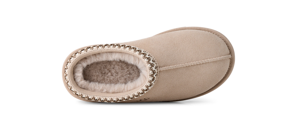 Kids' Suede Slip-On Slipper - Chestnut