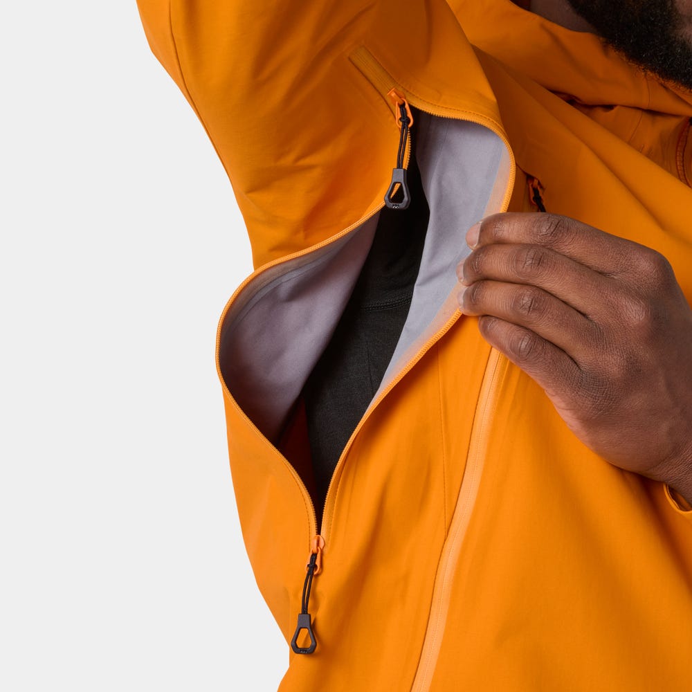 Men's 3-Layer Waterproof Shell Jacket - Blue