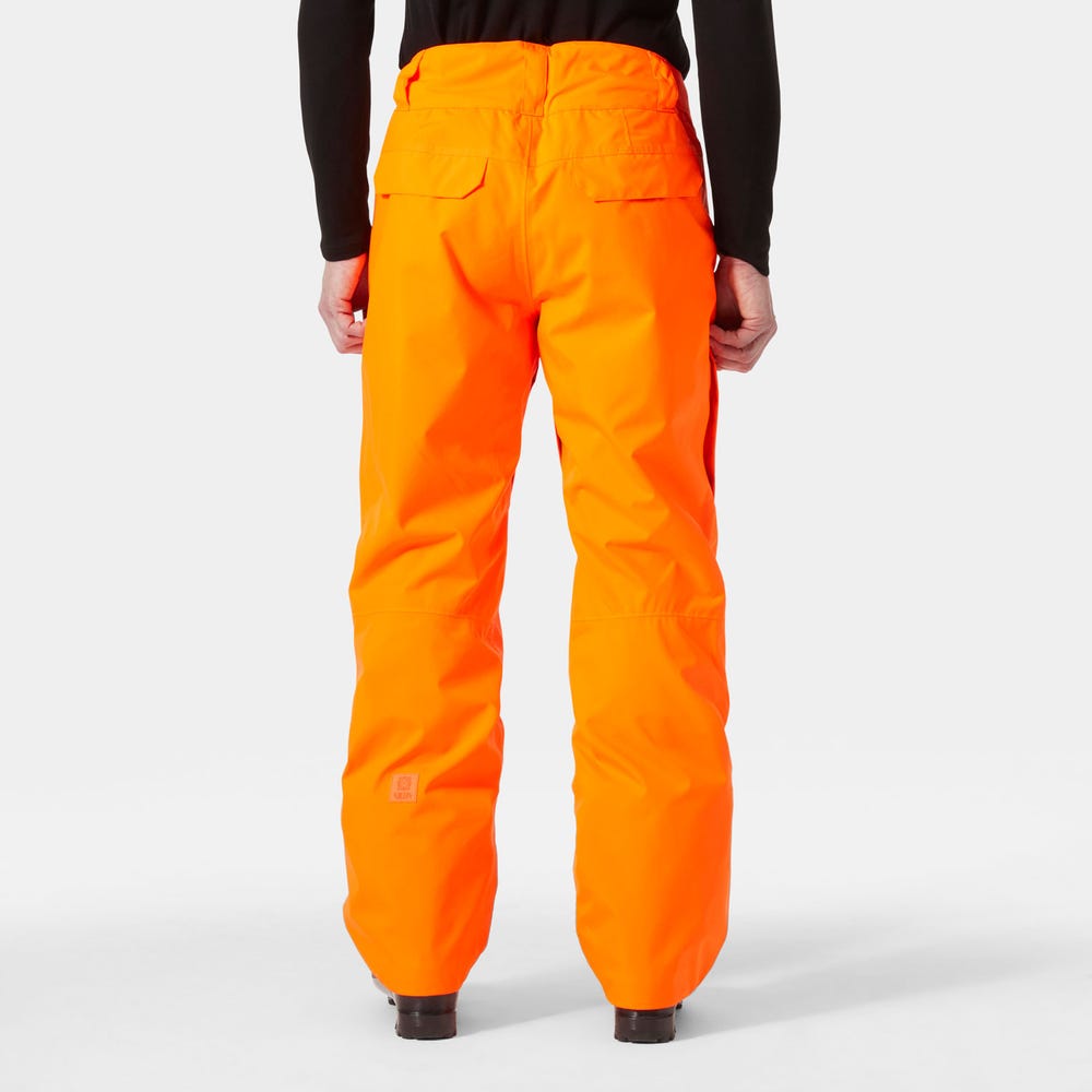 Men's Insulated Cargo Ski Pants - Violet