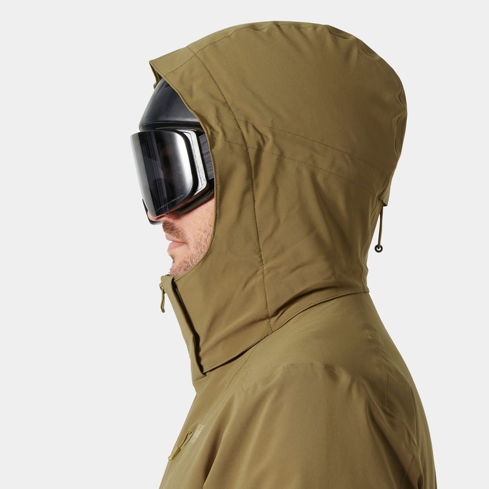 Men's Insulated Ski Jacket - Green