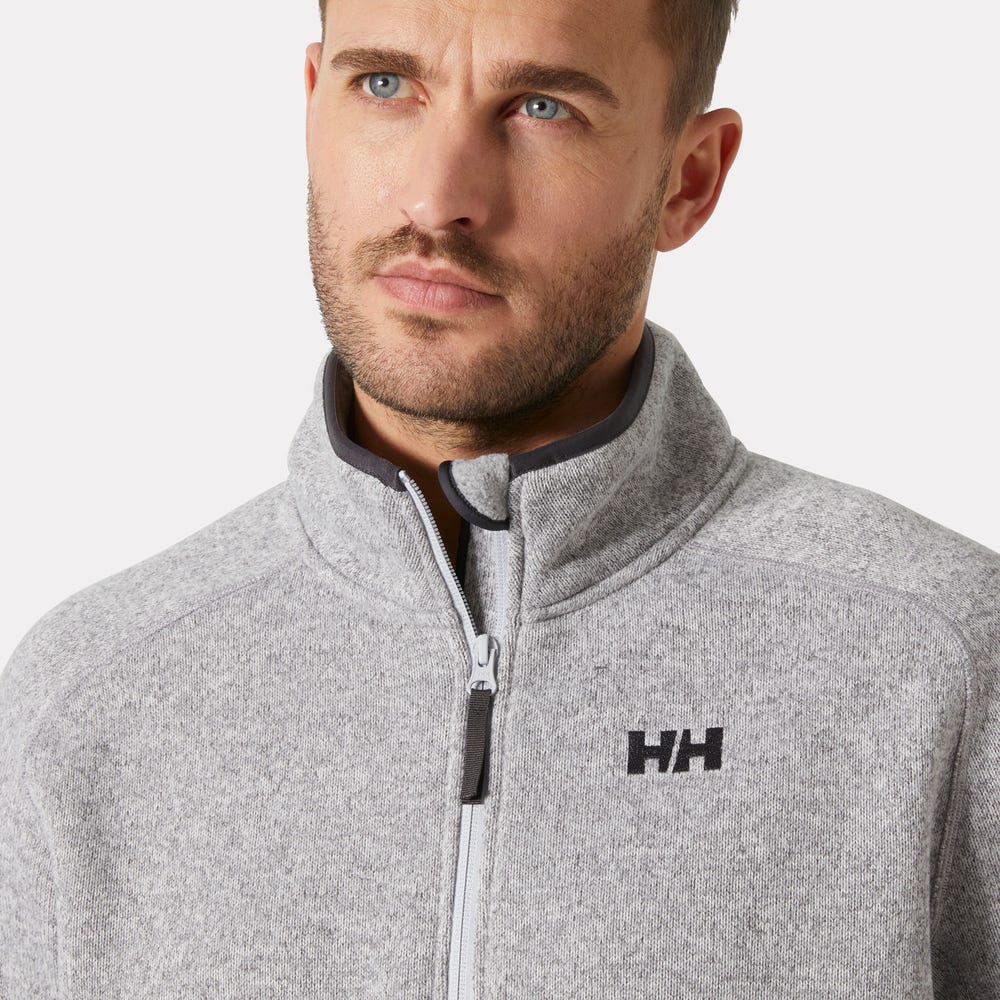 Men's Thermal Fleece Jacket - Gray