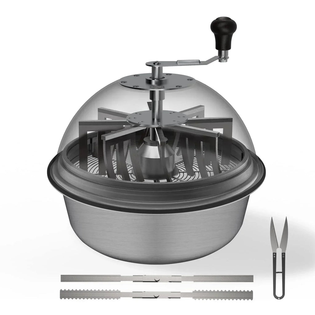 16in Bud Leaf Bowl Trimmer With Stainless Steel Blades