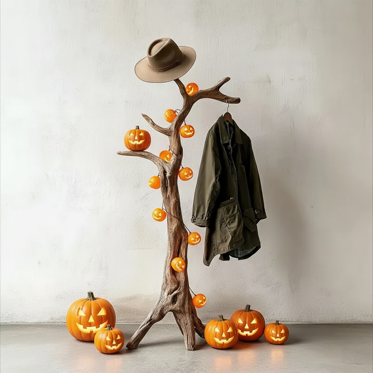 Rustic Wall Coat Rack