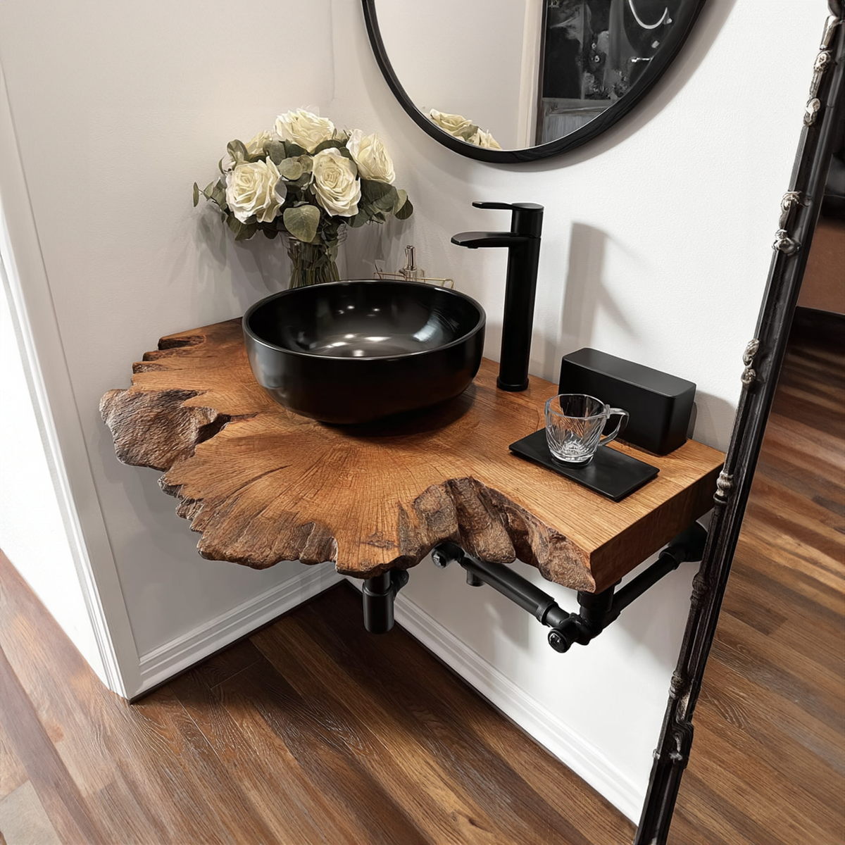Mid-Century Floating Shelf