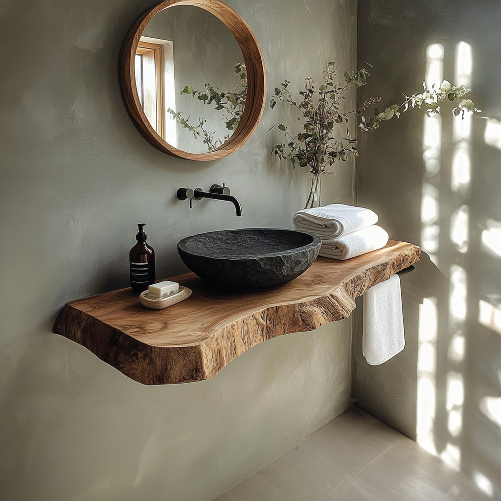 Rustic Floating Shelf
