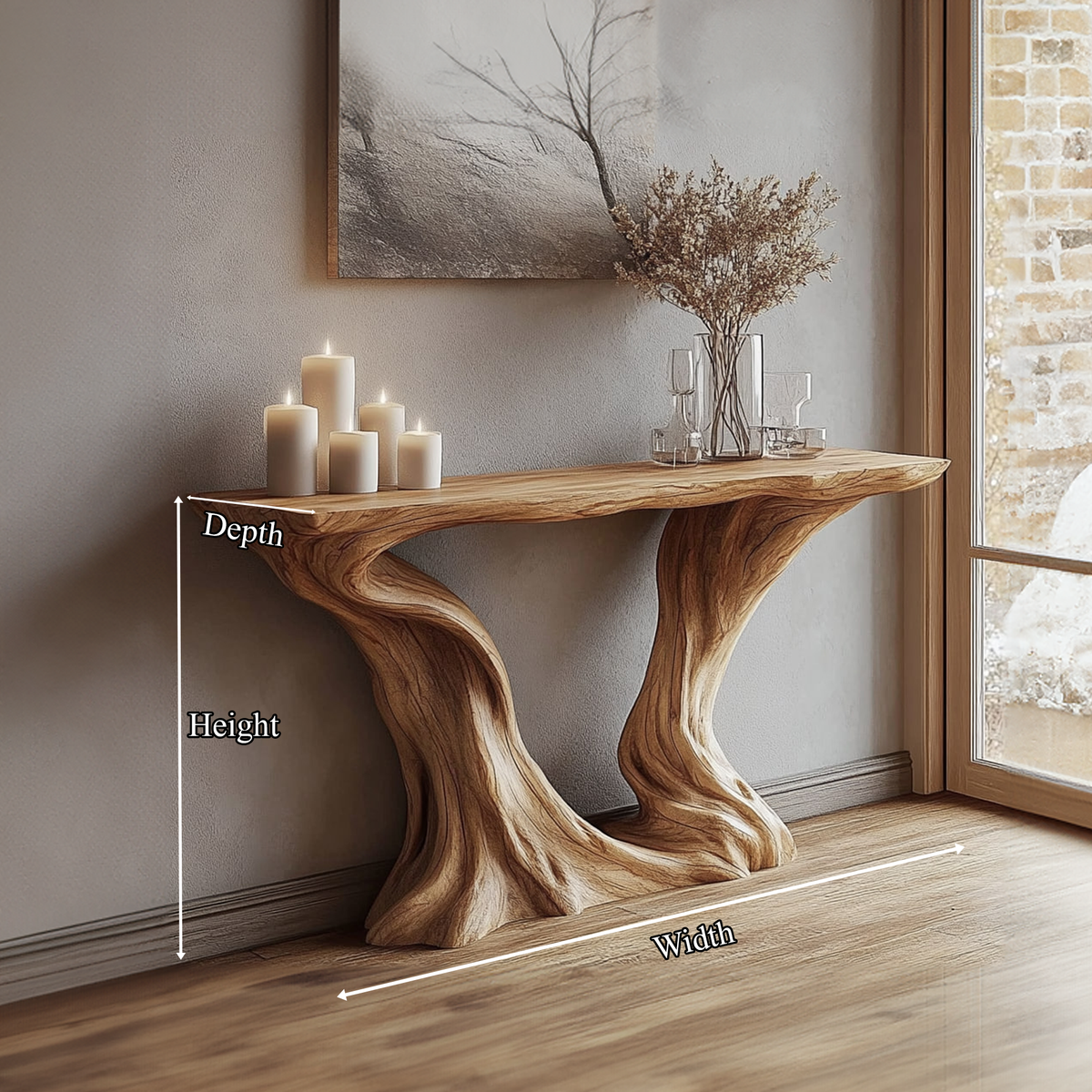 Mid Century Modern Console Table
