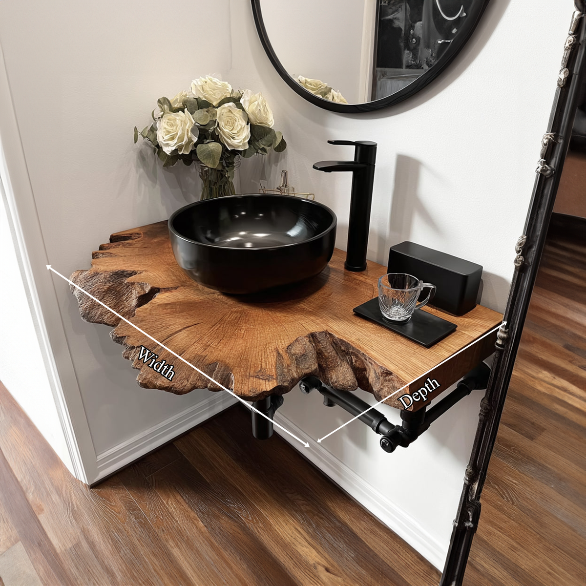 Mid-Century Floating Shelf