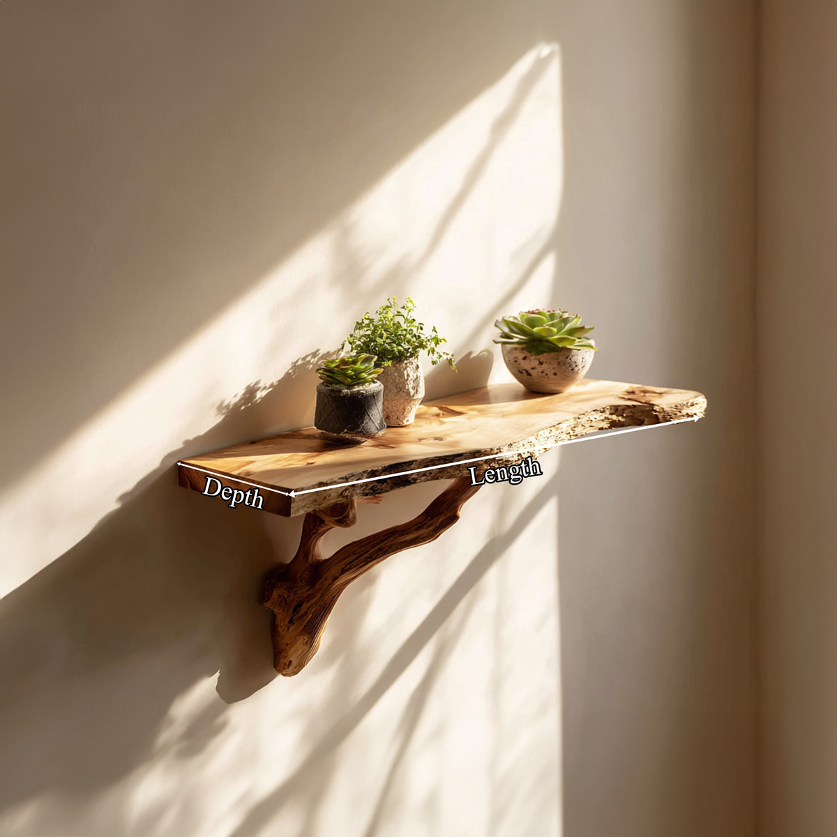 Rustic Floating Shelf