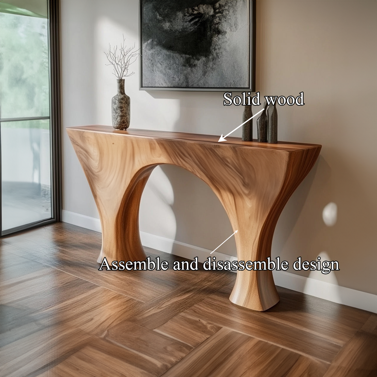 Mid Century Modern Console Table