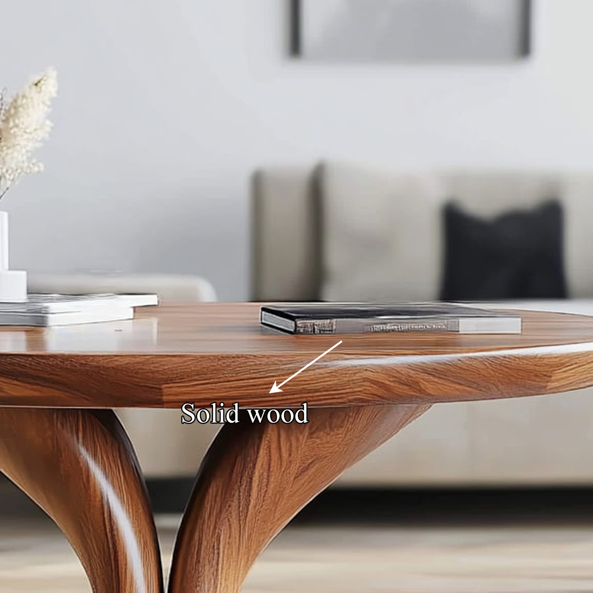 Modern Sculptural Coffee Table