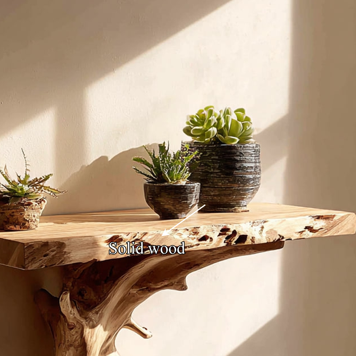 Rustic Floating Shelf