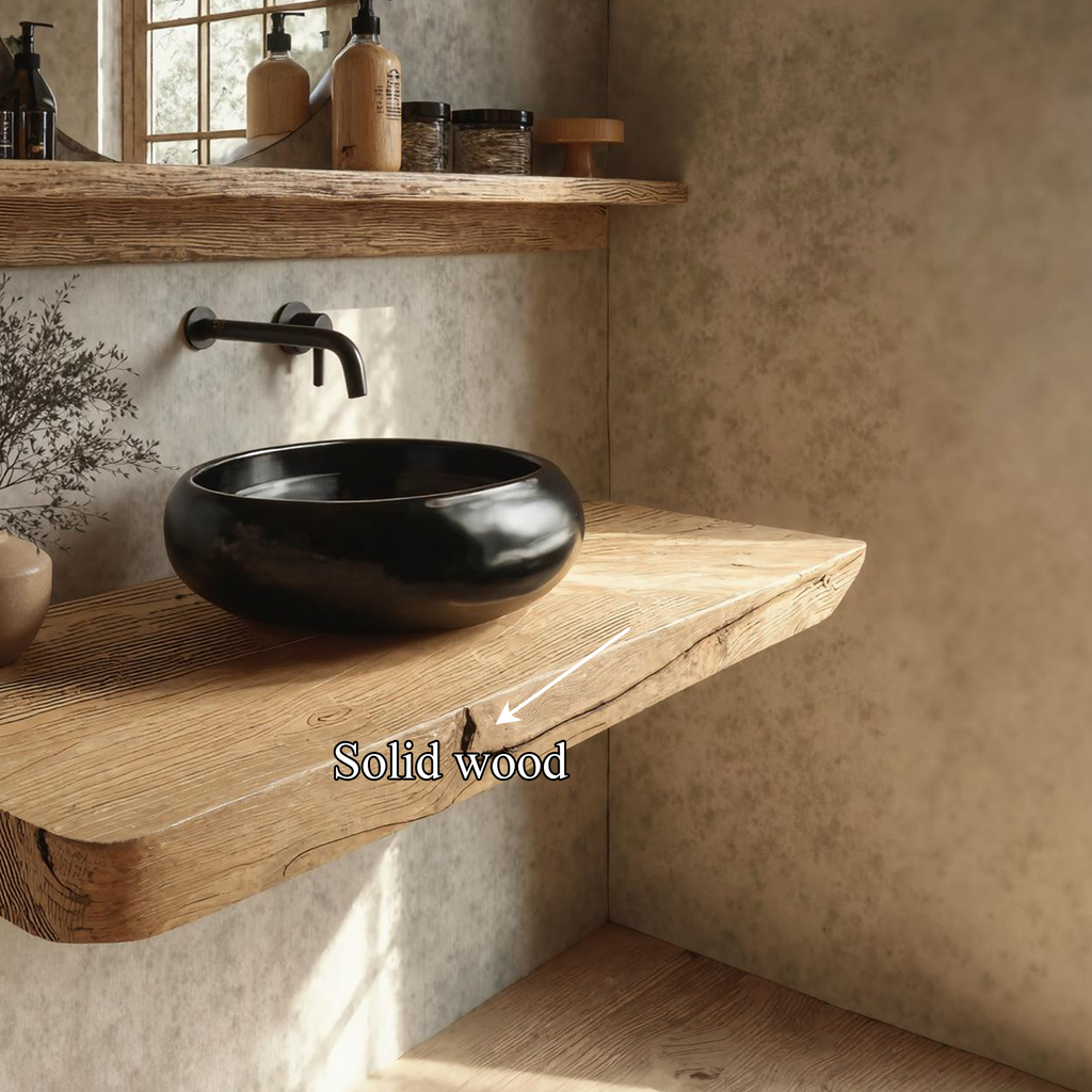 Rustic Floating Shelf