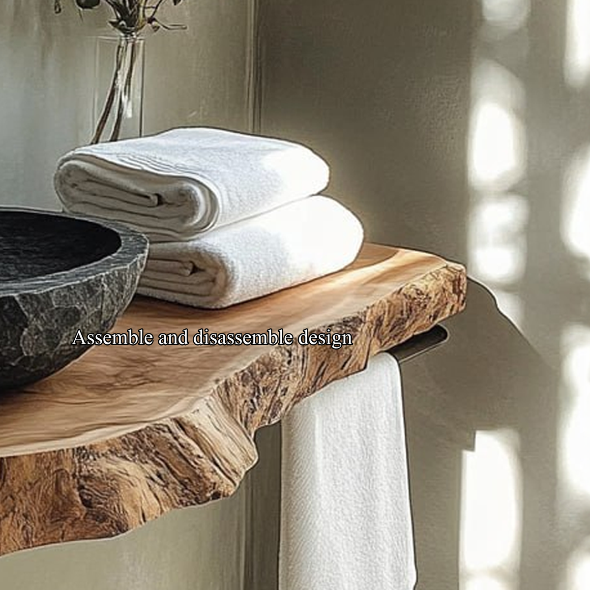 Rustic Floating Shelf