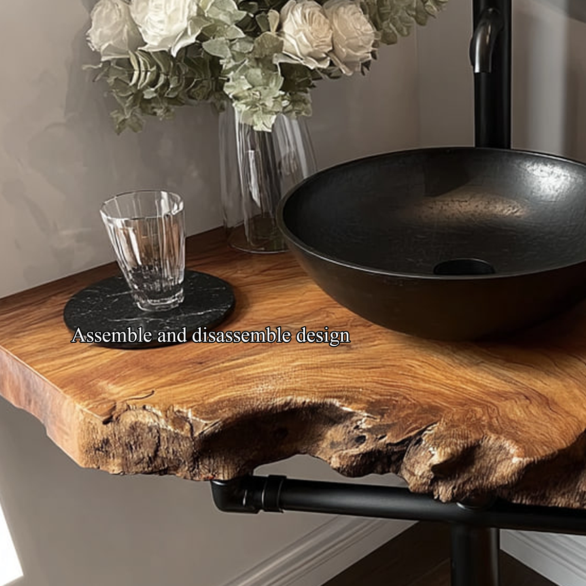 Mid-Century Floating Shelf