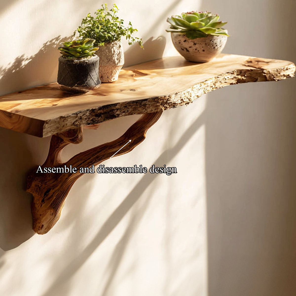 Rustic Floating Shelf