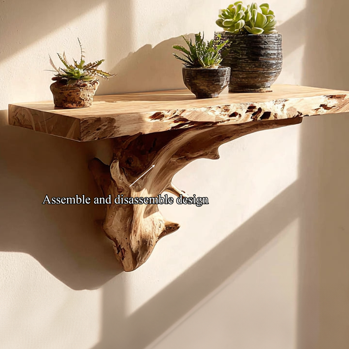 Rustic Floating Shelf