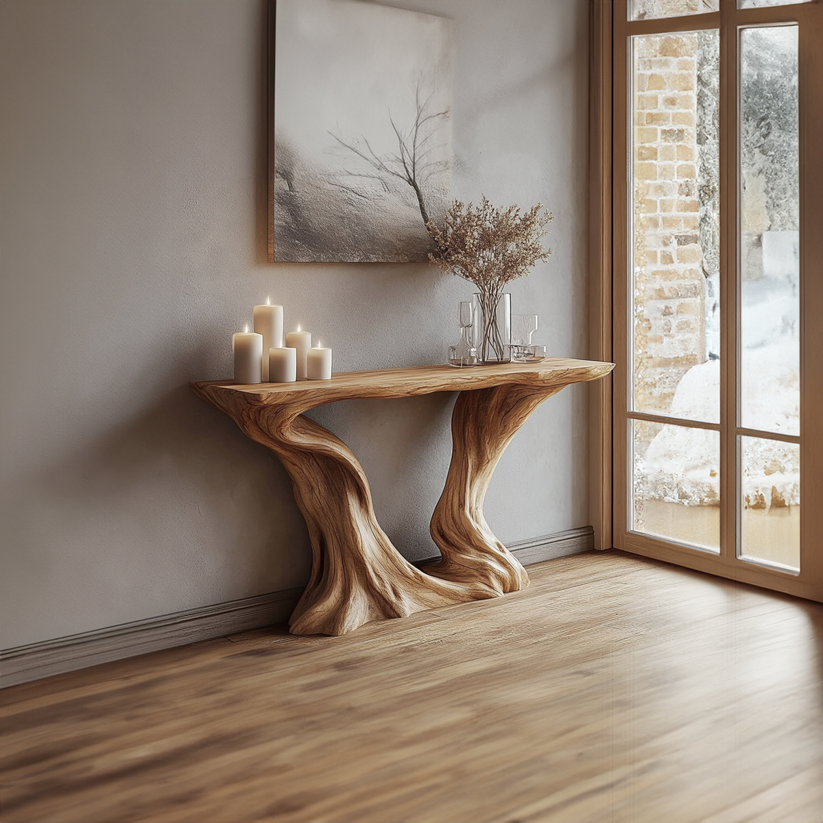 Mid Century Modern Console Table