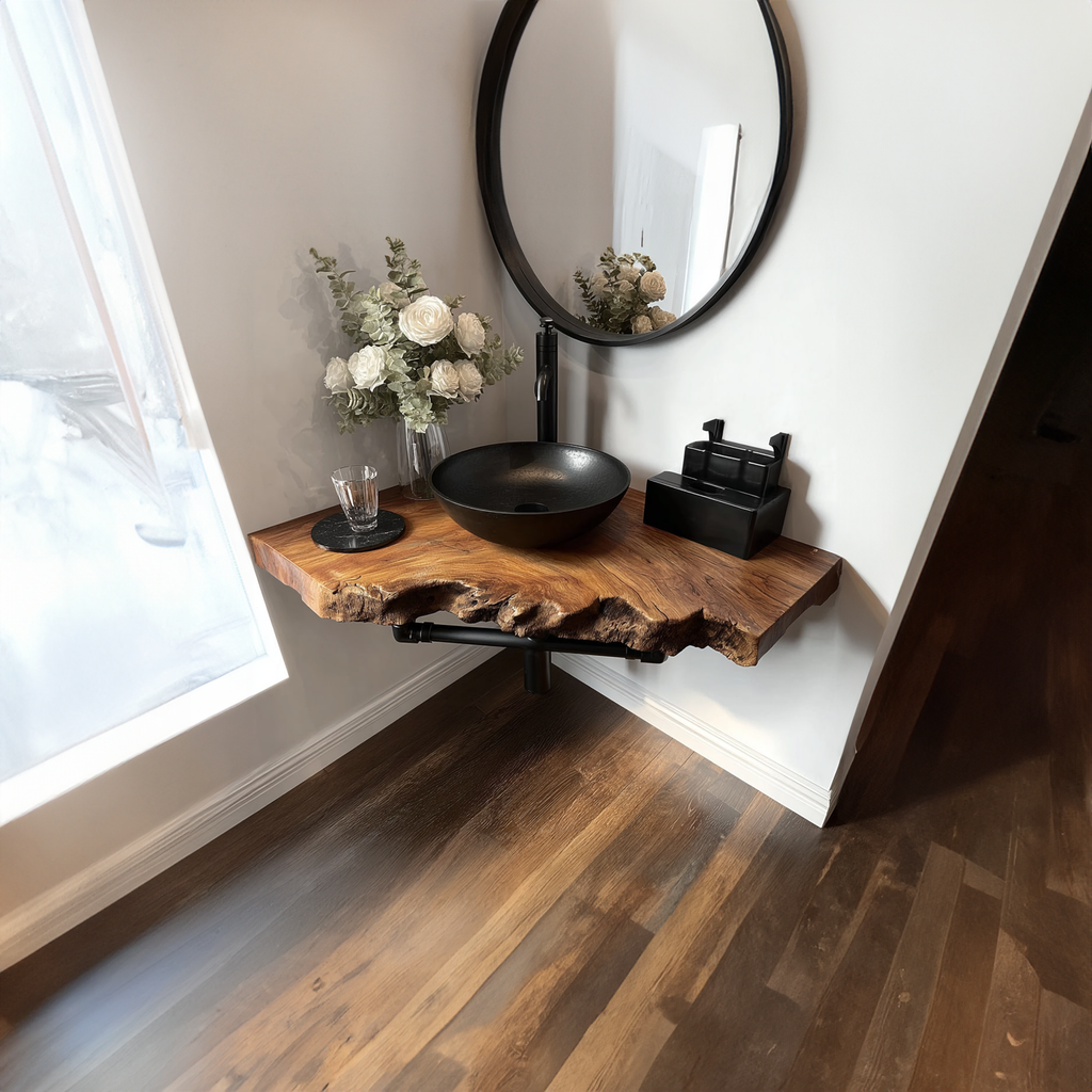 Mid-Century Floating Shelf