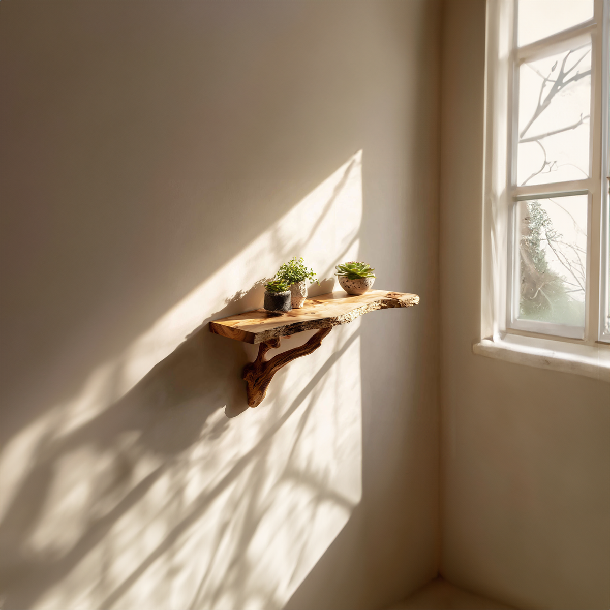 Rustic Floating Shelf