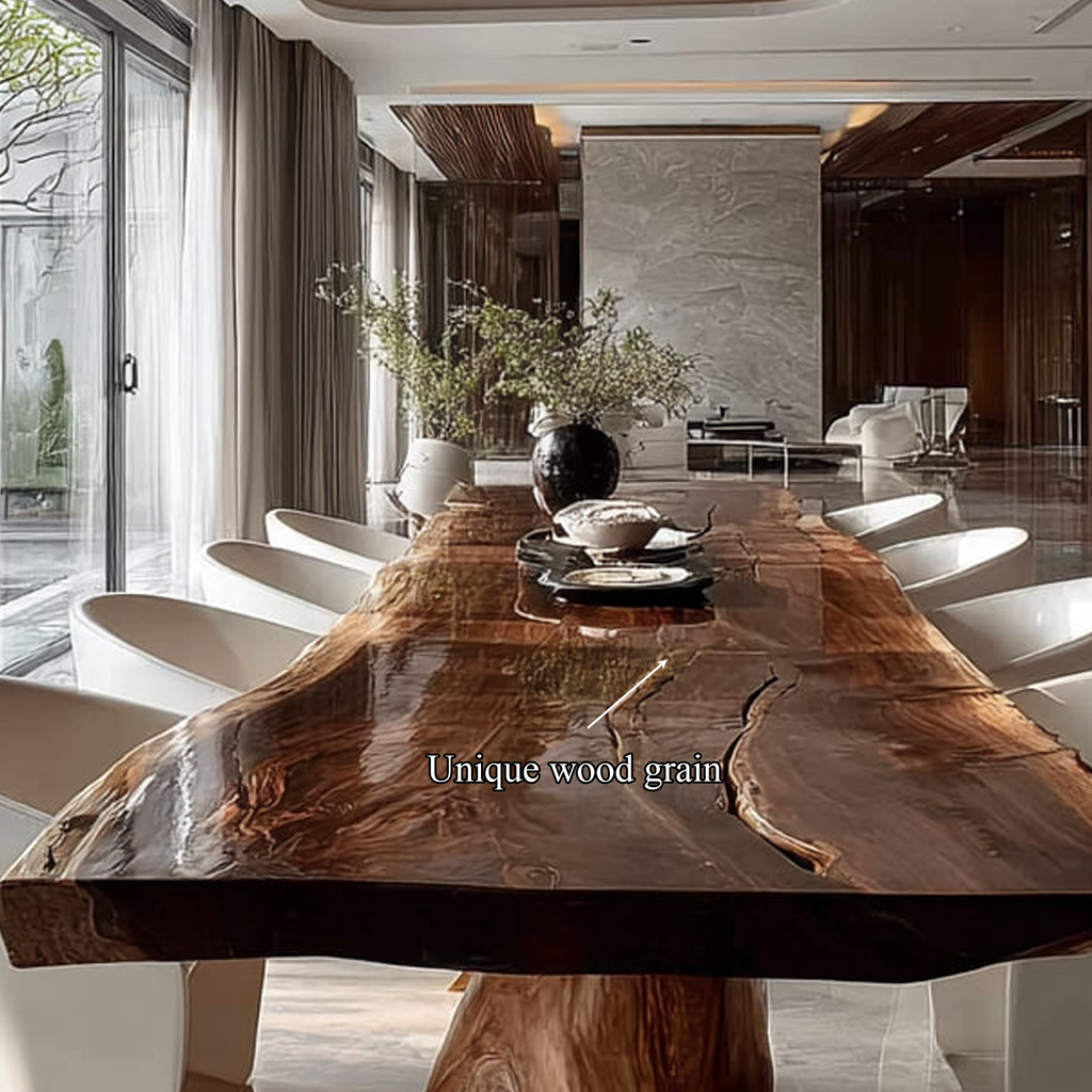 Rustic Live Edge Dining Table