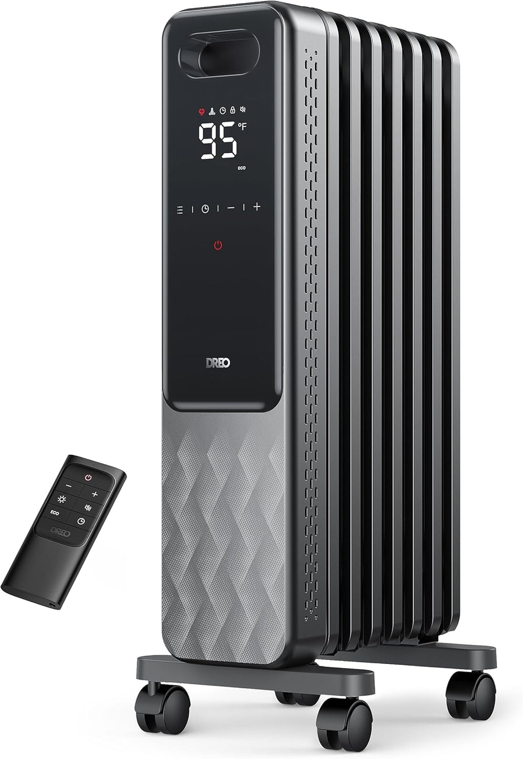 Dreo Oil Filled Radiator Heater, 1500W