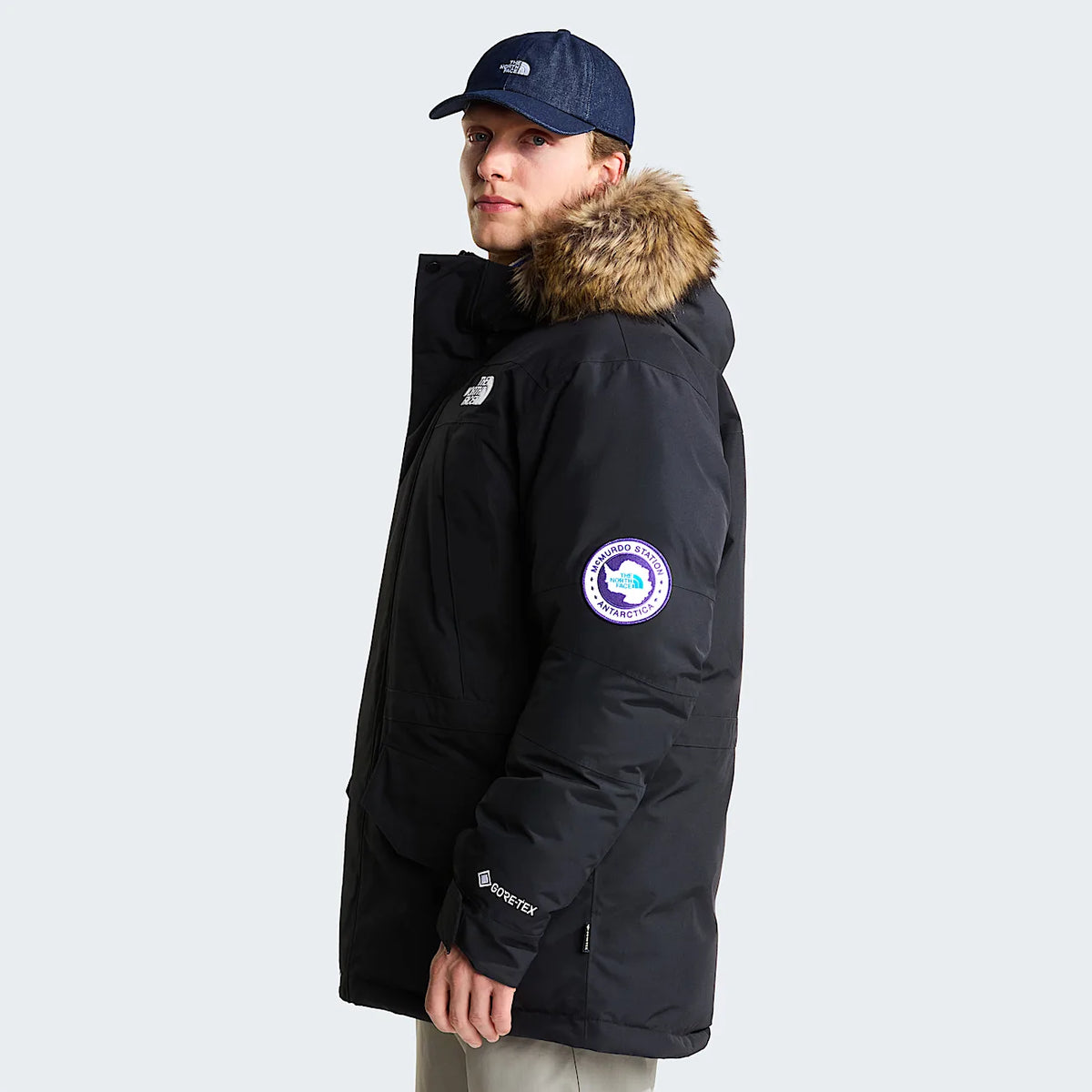 Men's Waterproof Down Parka - Black