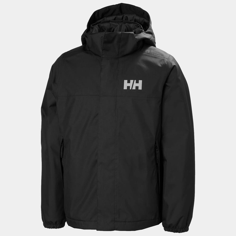 Juniors' Waterproof Insulated Jacket - Black