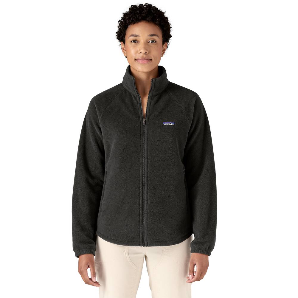Women's Recycled Fleece Jacket - Black