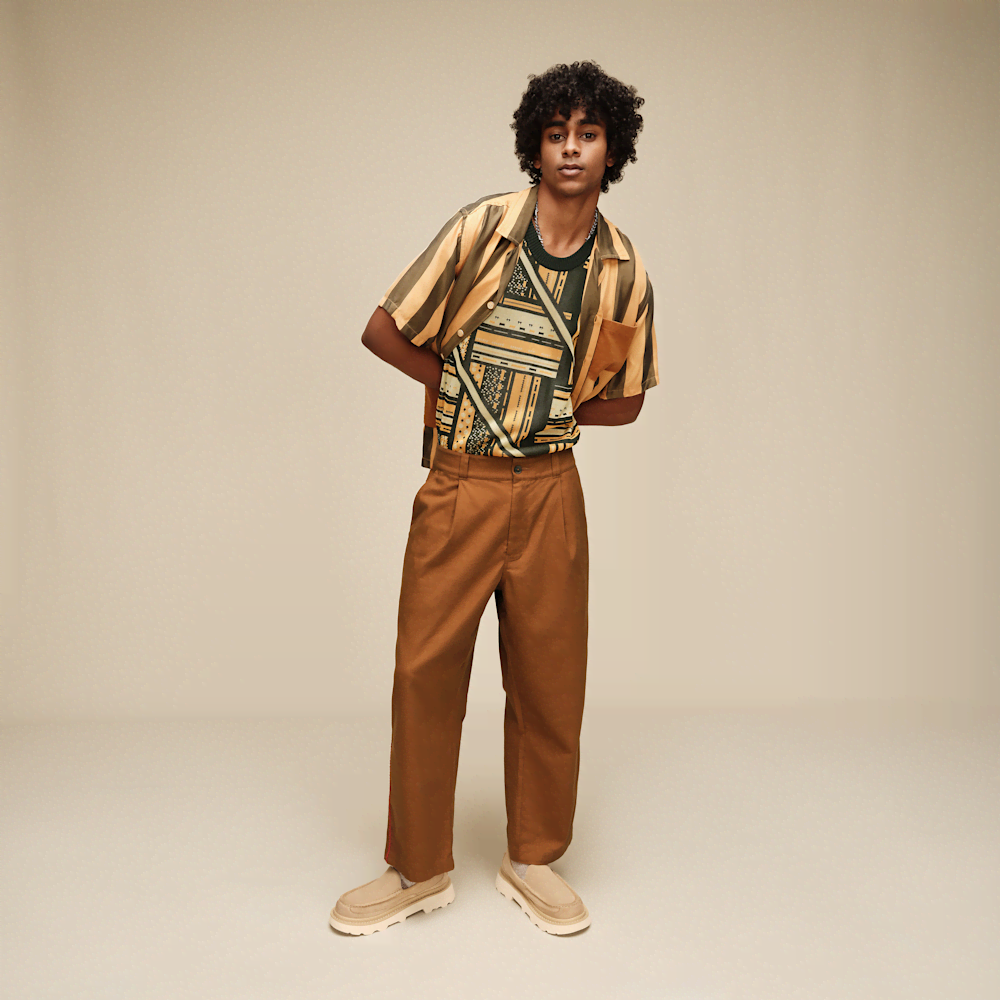 Men's Classic-Fit Trouser Pants - Blue