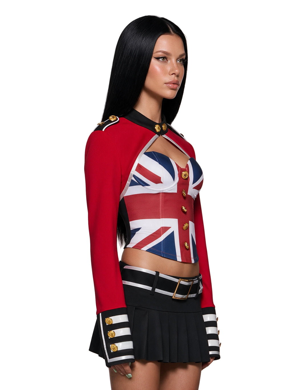 Royal Guard Corset Costume - Red