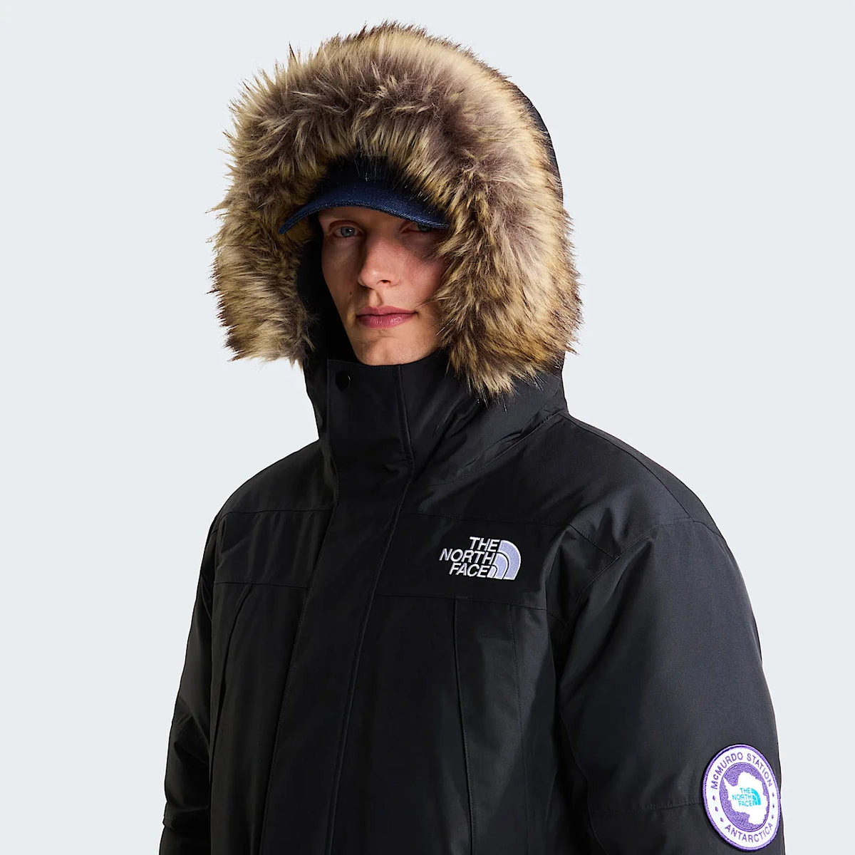 Men's Waterproof Down Parka - Black