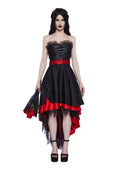 Gothic Bride Costume Set - Black