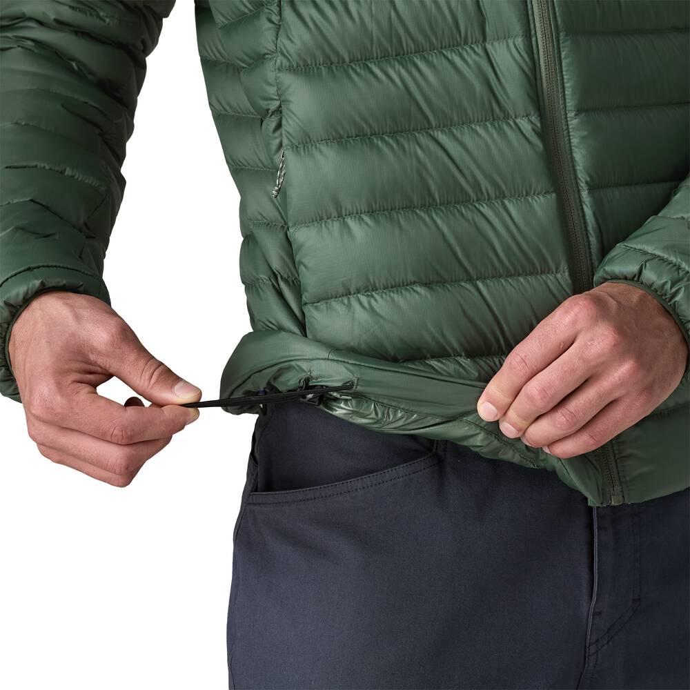 Men's 800-Fill Down Hooded Jacket - Purple