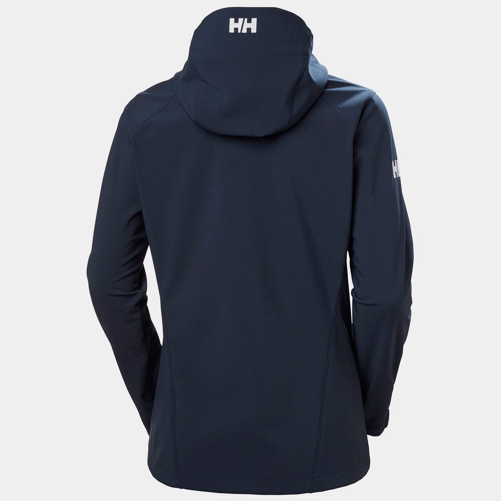 Women's Hooded Softshell Jacket - Black