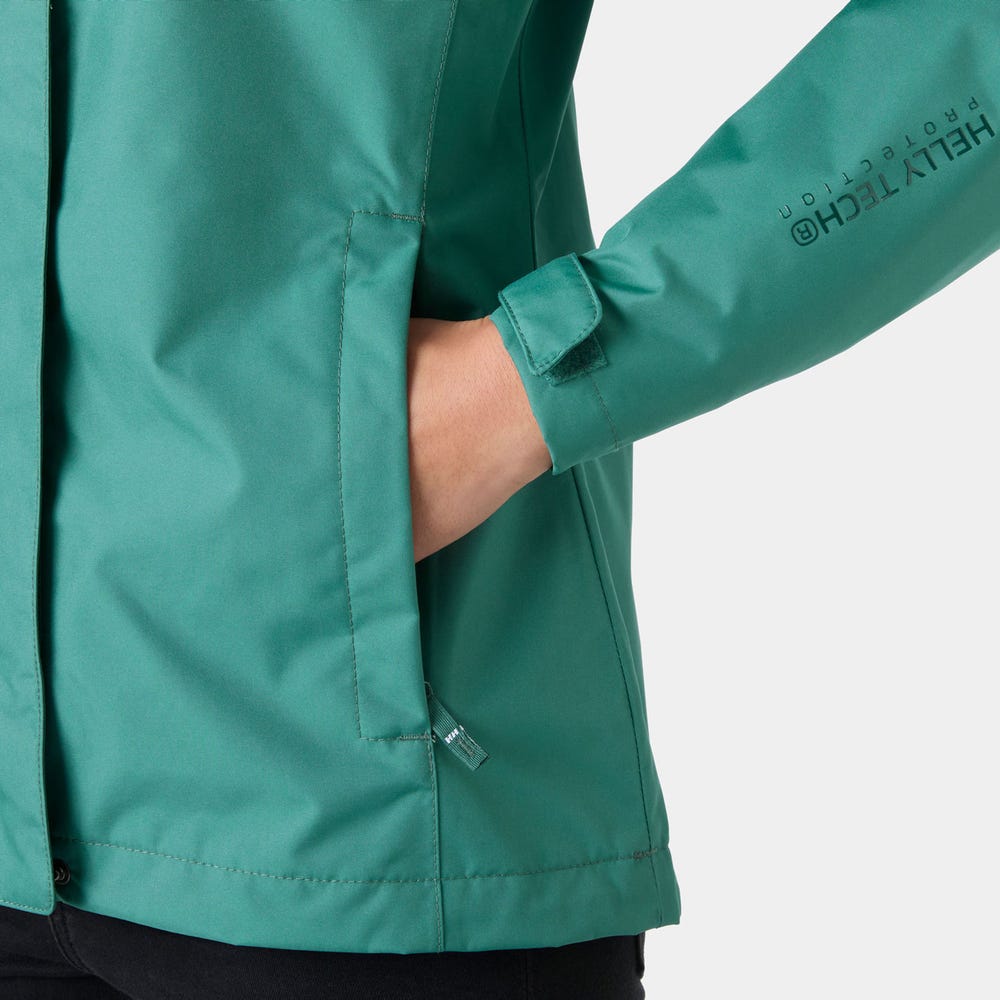 Women's Waterproof Rain Jacket - Hot Pink