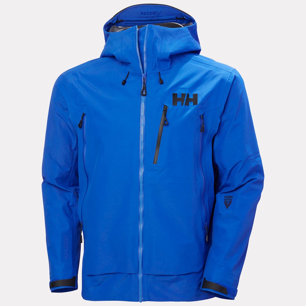 Men's 3-Layer Waterproof Shell Jacket - Blue