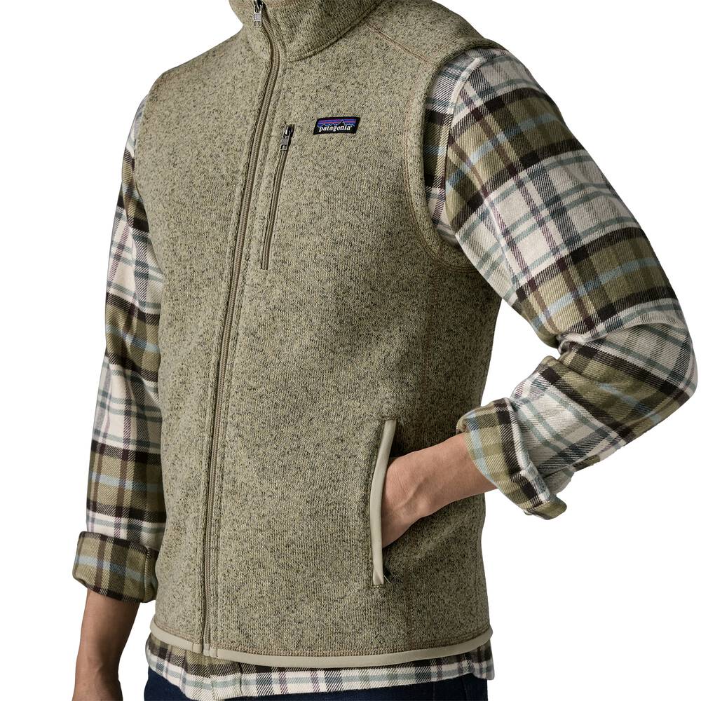 Men's Full-Zip Knit Fleece Vest - Navy