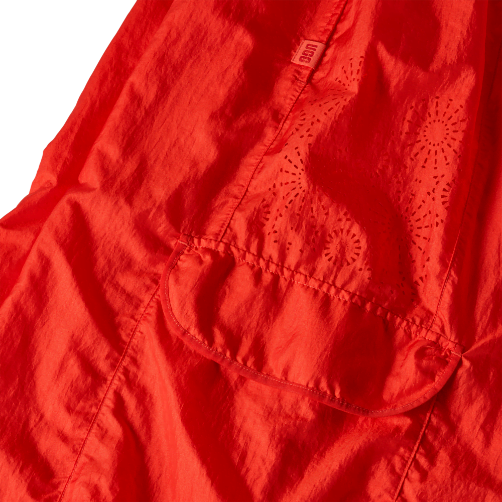 Women's Balloon Cargo Pants - Lobster