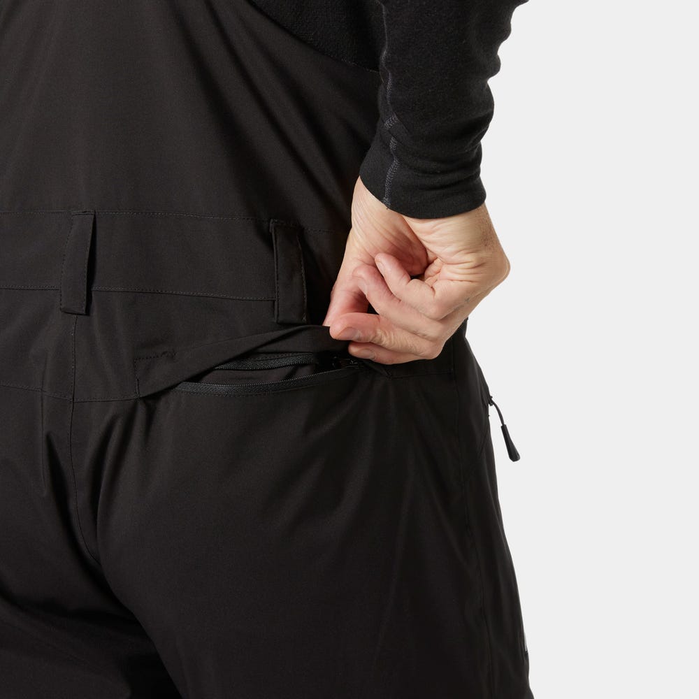 Men's Insulated Ski Bib Pants - Green