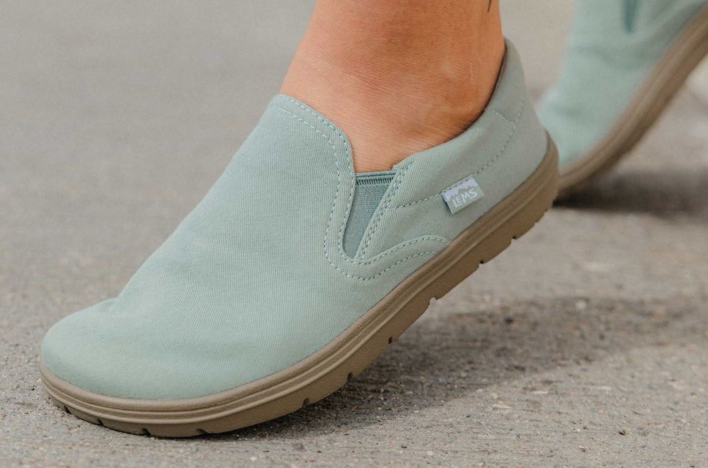 Women's Suede Slip-On Shoe - Driftwood