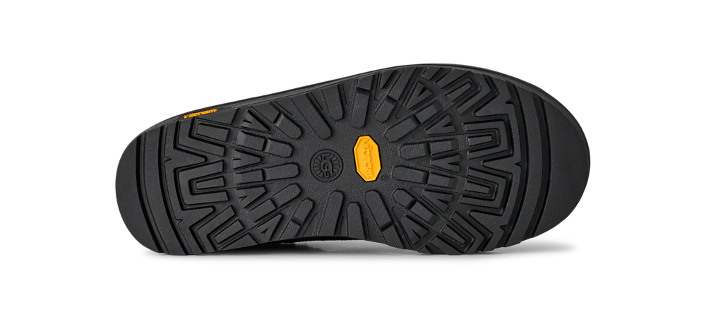 Women's Waterproof Suede Slip-On Shoe - Black