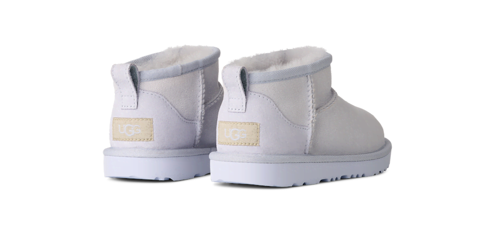 Kids' Low Shaft Sheepskin Boot - Black